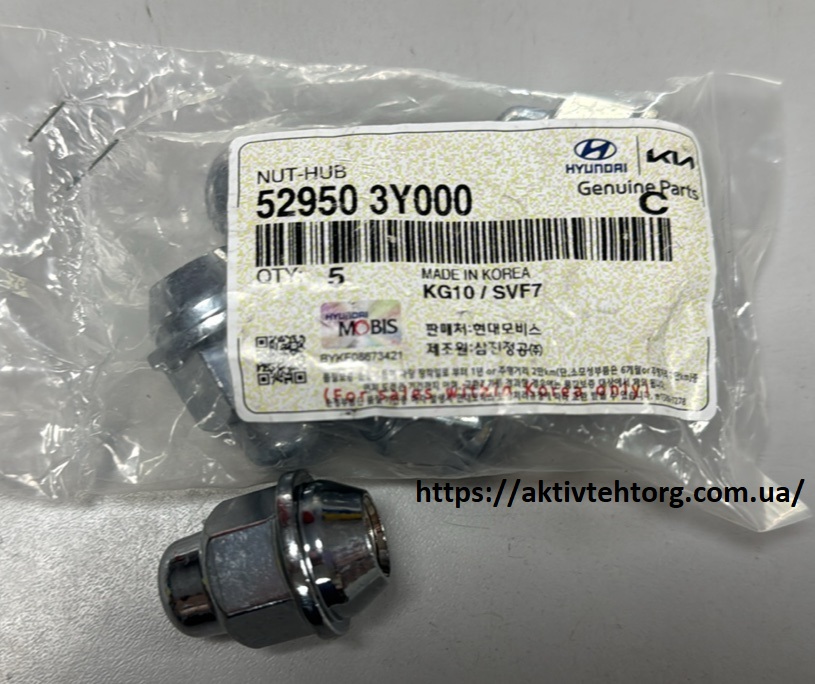 529503Y000 Гайка колеса H350